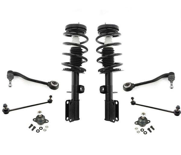 Front Complete Coil Spring Struts Lower Arms Links For 01-05 BMW 3.0L X5 E53