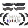 For 00-01 Dodge Ram Pick Up 1500 100% New Brake Pad & Brake Shoe & Springs 3pc