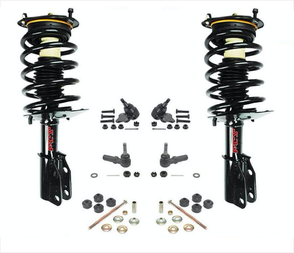Se adapta a Pontiac 00-05 Bonneville resortes de resorte montaje rótulas varillas de amarre