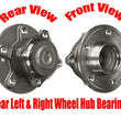 New Rear Left & Right Wheel Hub Bearings for Mercedes-Benz B200 06-11 2463340006