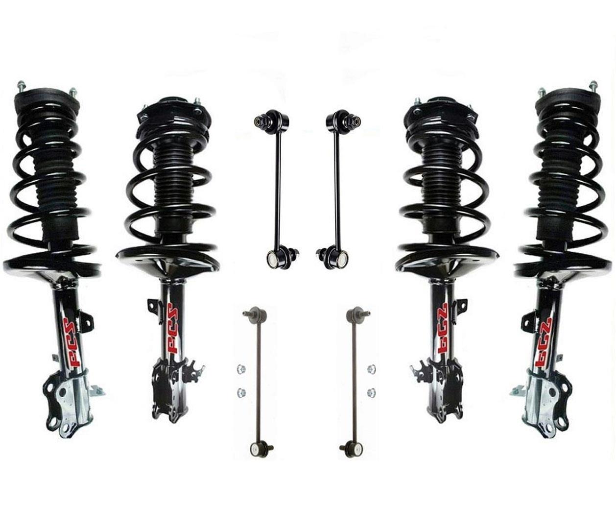 Puntales y eslabones completos delanteros y traseros para Lexus RX300 99-03 con tracción total