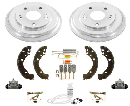 Rear Drums Brake Shoes Cylinders Spring for Honda Civic 2006 2008 2011 DX LX