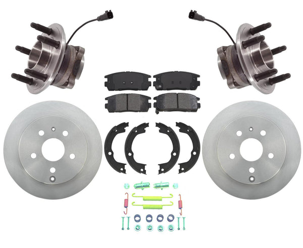 Almohadillas de rotores de sensor ABS de cubo de rueda trasera GMC 10-17 Equinox REF# 25979186 7p 