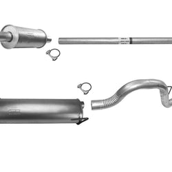 For 2011 2012 2013 2014 Ford F-150 5.0L With 145 Wheel Base Exhaust System