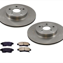 Fits For 1996-2000 Toyota Rav4 Front Brake Rotors & Ceramic Pads 3pc Kit