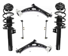 Brazos de control inferiores de hierro fundido mejorados con rótulas para Audi A3 06-09