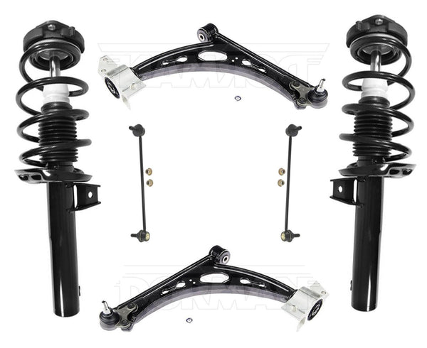 Improved Cast Iron Lower Control Arms With Ball Joints For 06-09 Audi A3