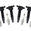 4 Ignition Coils & 4 Spark Plugs Fits for Toyota Rav4 2.4L 2001-2008