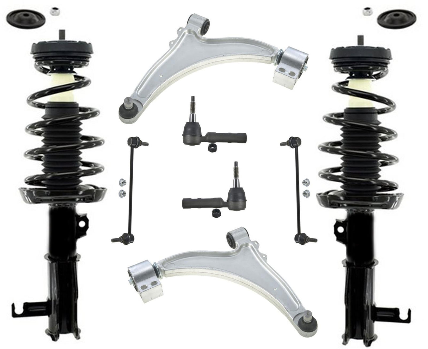 F Coil Spring Struts For 2011 Buick Regal 2.4L With Standard Suspension Code GNA