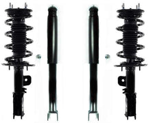 Conjunto de puntales de resorte helicoidal delantero + amortiguador para Ford Police Interceptor Sedan 13-19