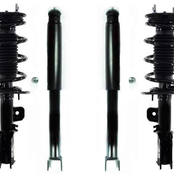 Conjunto de puntales de resorte helicoidal delantero + amortiguador para Ford Police Interceptor Sedan 13-19