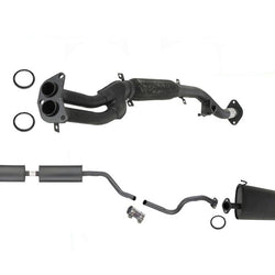 100% New Exhaust System for Nissan Sentra 1.8 00-01 With Federal Emissions ONLY