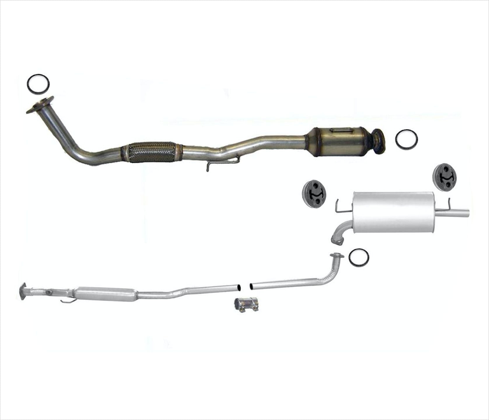 Complete Exhaust System Converter For 1997-2001 Camry 2.2L FEDERAL EMISSIONS