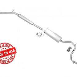 Exhaust System Middle Resonator & Muffler Fits 1999-2004 Honda Odyssey