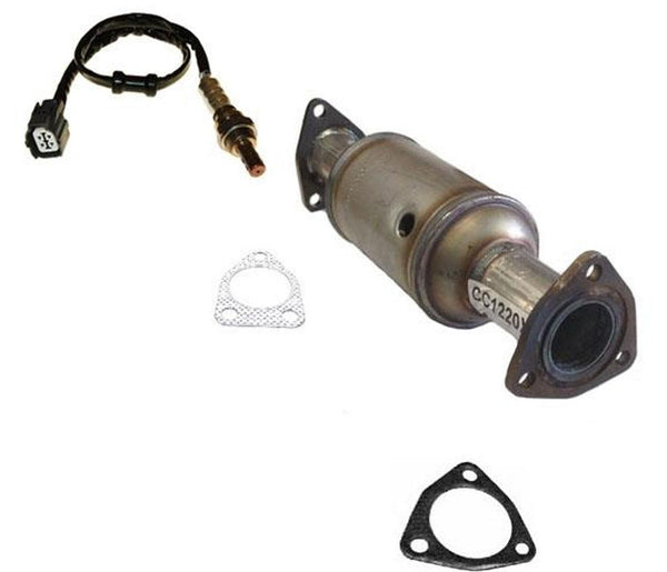 Fits 1998-2001 Honda Accord Catalytic Converter & O2 Sensor F23A4 Eng.