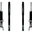 F & R FCS Shocks Fits For 2009-2014 4 Wheel Drive 4x4 Ram 1500 Pick Up