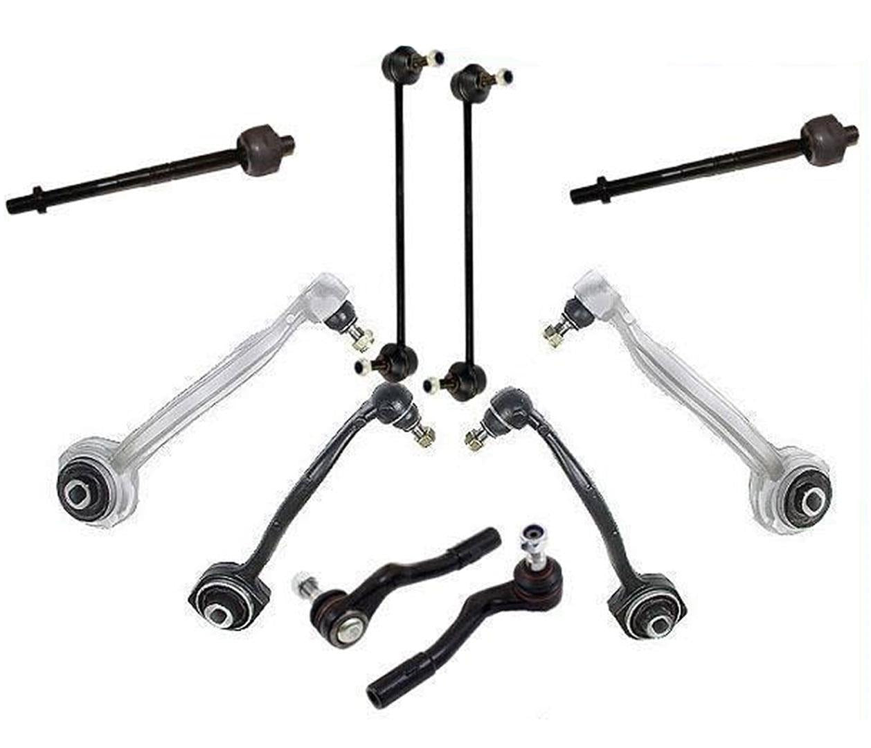Fits 2002-2007 Mercedes C230 W203 Control Arms Ball J Bushing Tie Rods NO 4Matic