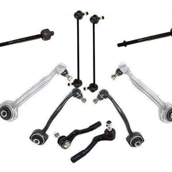 Fits 2002-2007 Mercedes C230 W203 Control Arms Ball J Bushing Tie Rods NO 4Matic