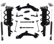Puntales de resorte helicoidal de pies, varillas de amarre de brazos de control inferiores para Ford Escape Turbo 13-2019