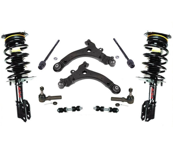 for 97-05 Chevrolet Venture Coil Spring Strut and Mount Control Arms Bushing 10P