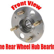 100% New Rear Wheel Hub Bearing for Honda Civic 92-00 w Rear Disc Brake Rotors