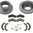 Fits 2003-2006 Dodge Sprinter 2500 285MM Rear Rotors Pads Parking Shoes