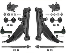 93-95 Toyota Corolla con kit de 8 piezas de barra de acoplamiento de brazo de control de dirección asistida