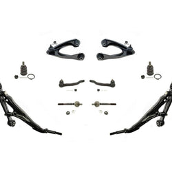 Upper & Lower Control Arm With Ball Joints Tie Rods 10Pc For 96-00 Honda Civic