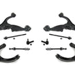 Se adapta a Ram 1500 06-08, tracción en las 4 ruedas, 5 lengüetas, brazos de control delanteros, rótulas, varillas de amarre