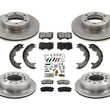 100% 8pc Brake Rotors Brake Pads Brake Shoes Spring Kit for Toyota Sequoia 04-07