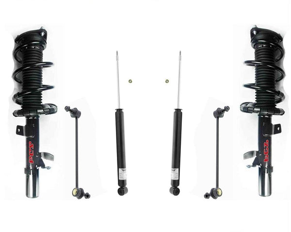 Front Complete Struts Sway Bar Links & Rear Shock Fits Ford Escape 2013-2019