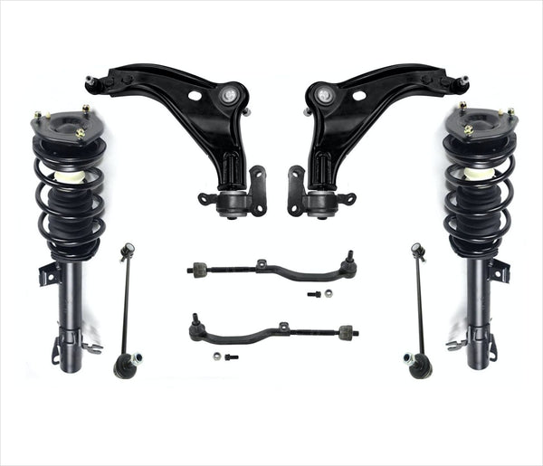 Front Complete Struts Control Arms Tie Rods and Links For Mini Cooper 2007-2015