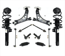 Front Complete Struts Lower Arms Tie Rods & Links For 06-14 Volkswagen Jetta