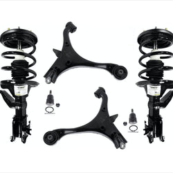 Front Complete Struts Control Arms & Ball Joints for Honda Civic 1.7L 03-05