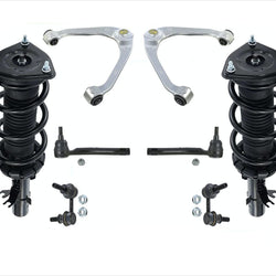 Front Struts Control Arms 8 Pcs For 07-08 G35X 11-12 G25X 4DR All Wheel Drive