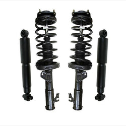 4Pc Kit New Front Complete Spring Struts for Mazda Front Wheel Drive MVP 01-06
