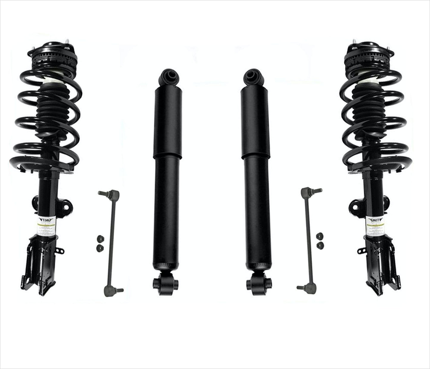 Amortiguadores y eslabones traseros delanteros completos para Dodge Grand Caravan 08-14