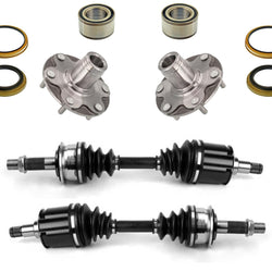 Axles Front Hub Bearing & Bearing Kit For 96-02 Toyota 4Runner 4 Wheel Drive 10p