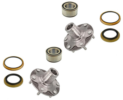 Front Hub Bearing & Bearing Kit For Toyota 4Runner 1996-2002 4 Wheel Drive
