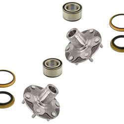 2- Front Hub Bearing & Bearing Kit For 1996-2002 Toyota 4Runner 4 Wheel Drive