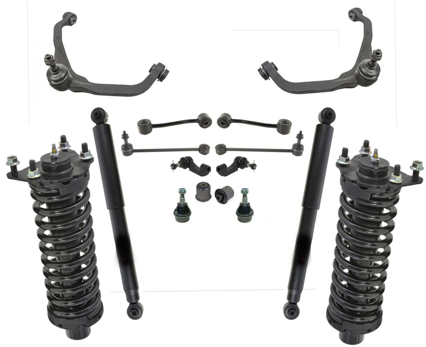 Nuevo kit de chasis de dirección de 12 piezas para Dodge Nitro 07-11 y Jeep Liberty 08-12