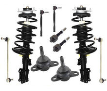 Coil Spring Struts Ball Joints Sway Bar Links Tie Rods For 04-07 XC70 10pc