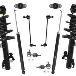 Coil Spring Struts Shocks Mounts For 04-09 Mazda 3 2.0L 2.3L Naturally Aspirated