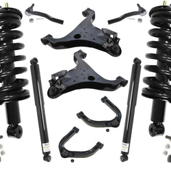 For Nissan Titan 04-15 4 Wheel Drive Front Struts Rear Shock Control Arms Links