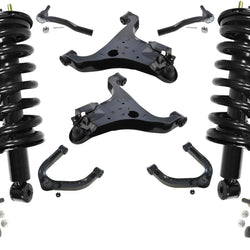 For Nissan Titan 2004-15 4 Wheel Drive Front Complete Struts Control Arms Links