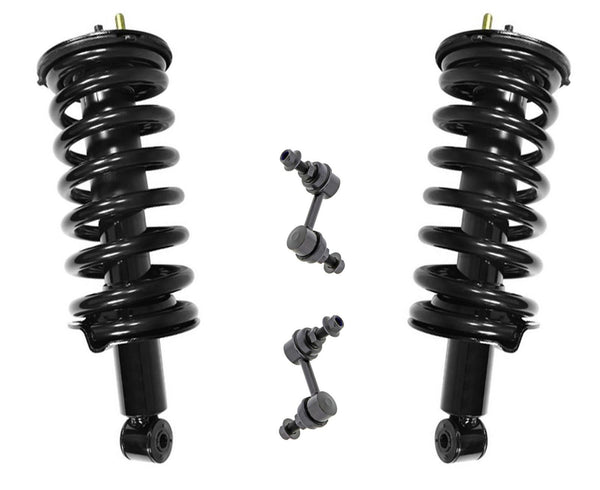 Puntales delanteros completos y eslabones de barra estabilizadora para Nissan Titan 17-19 con tracción en las 4 ruedas