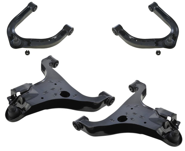 Fits Nissan Titan 2017-2019 Front Upper & Lower Control Arms WIth Ball Joints