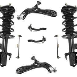 Puntales delanteros completos, varillas de control, brazos de control, rótulas para Scion TC 2011-2016