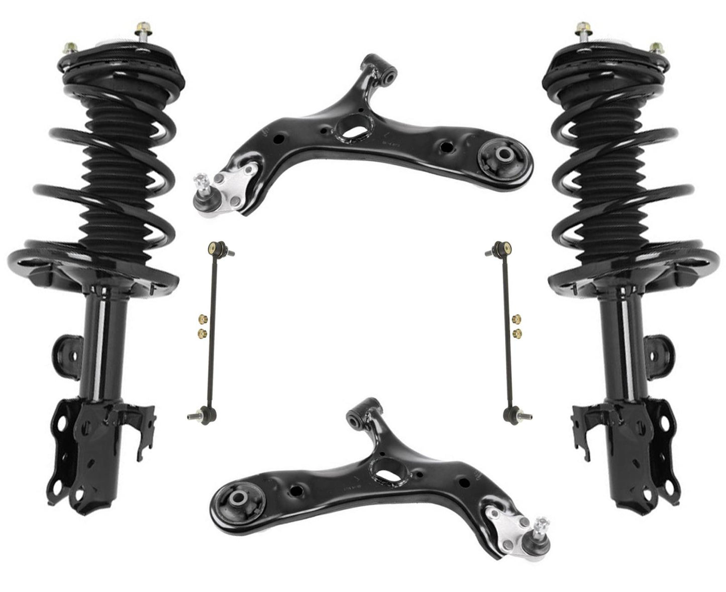 Puntales delanteros completos brazos de control inferiores juntas esféricas para Scion TC 2011-2016 - Photo 1