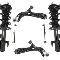 Front Complete Struts Lower Control Arms Ball Joints for Scion TC 2011-2016